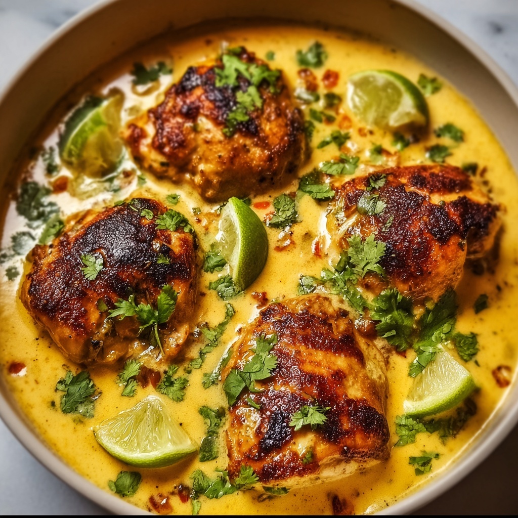 Lime Coconut Chicken Recipe - Recipe Image