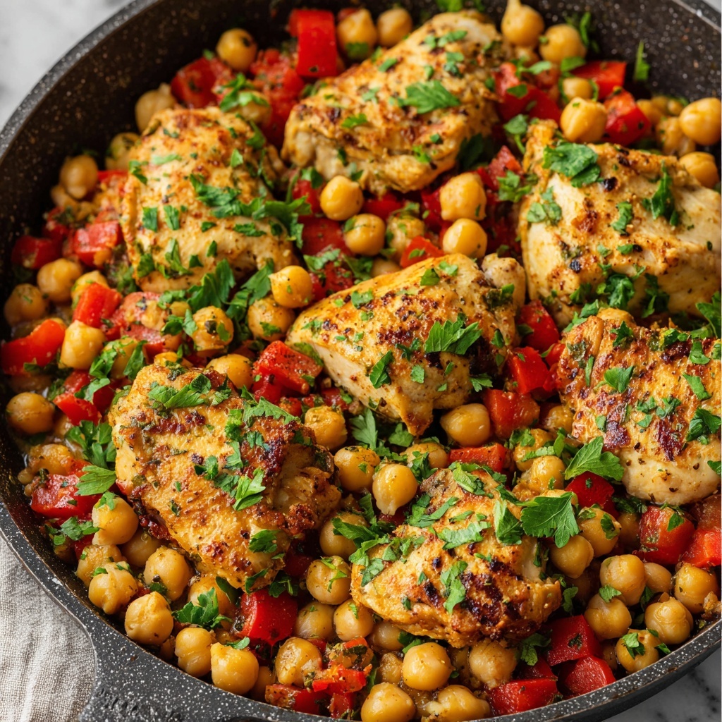 High Protein Baked Chicken Breast with Lemon and Parsley Recipe - Recipe Image