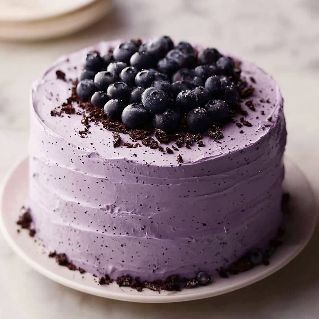 Blueberry Chiffon Cake Recipe - Recipe Image