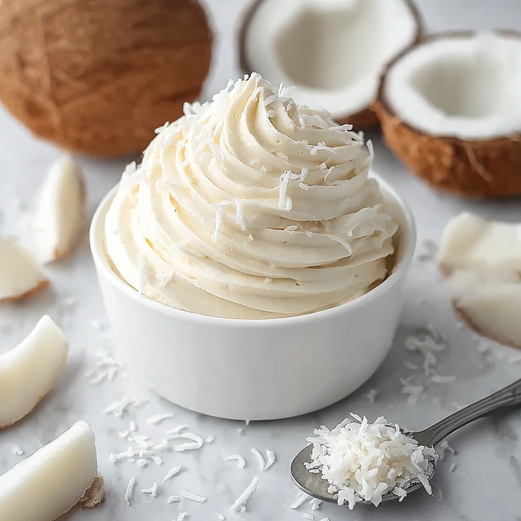 Creamy Coconut Whipped Cream Recipe - Recipe Image