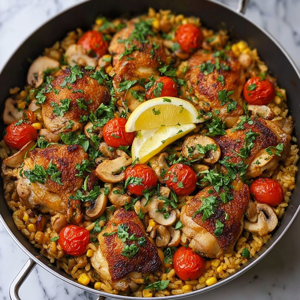 Greek Lemon Chicken and Rice Recipe - Recipe Image