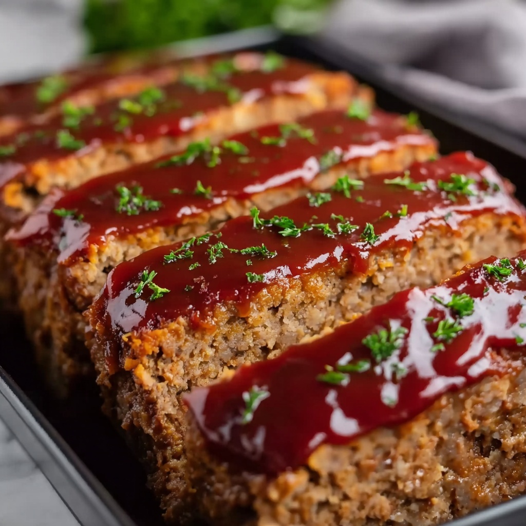 Juicy Turkey Meatloaf with Tangy Glaze Recipe - Recipe Image