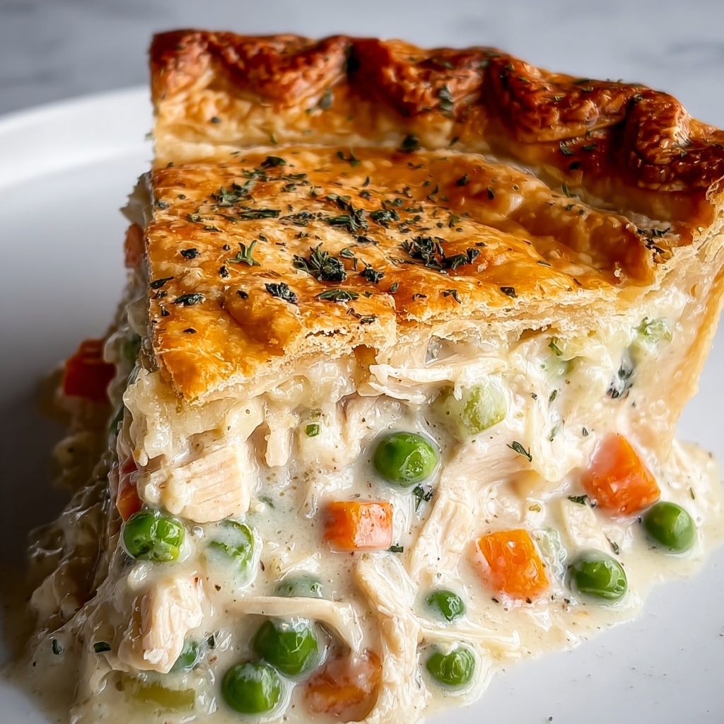 Creamy Chicken Pot Pie Recipe - Recipe Image
