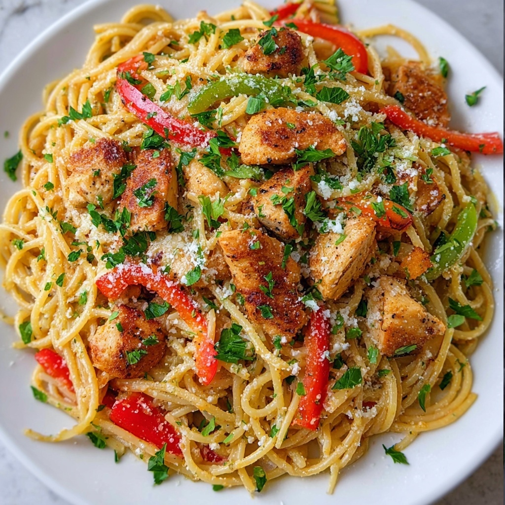 Macro Friendly Cajun Chicken Pasta Recipe - Recipe Image