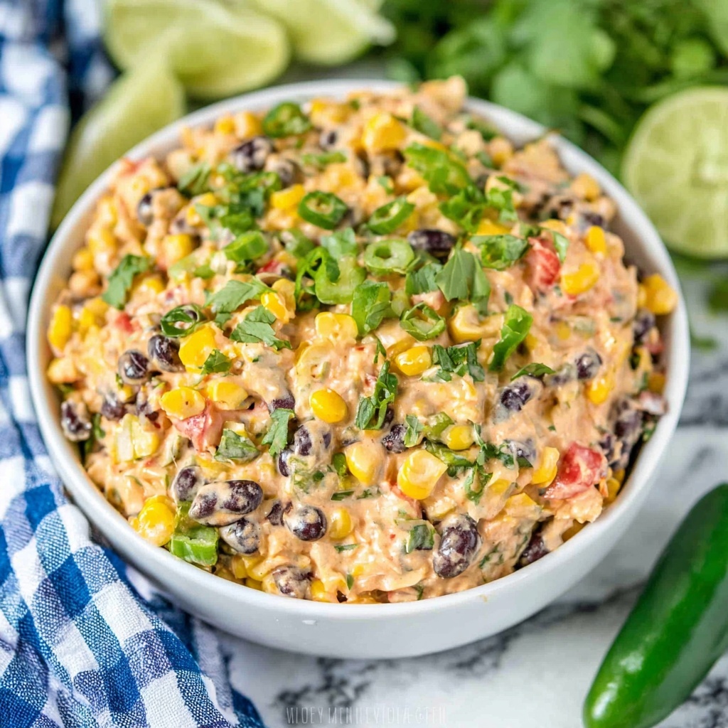 Cowboy Coleslaw with Black Beans, Corn, and Chipotle Lime Dressing Recipe - Recipe Image