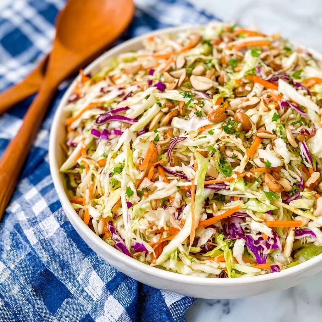 Broccoli Slaw with Ramen Noodles and Almonds Recipe - Recipe Image