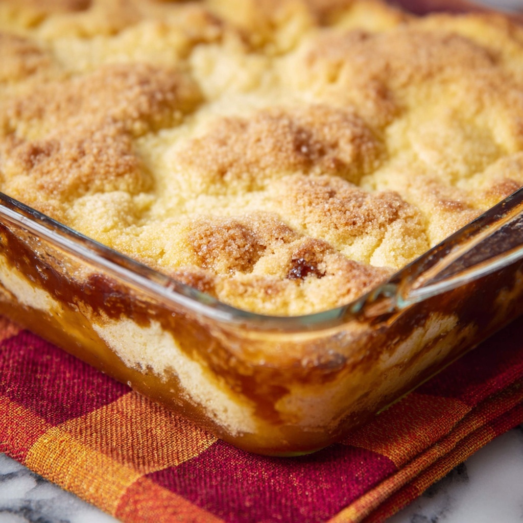 Caramel Apple Dump Cake Recipe - Recipe Image