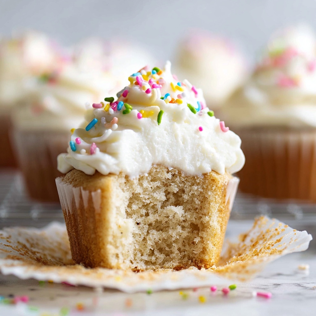 Vegan Vanilla Cupcakes Recipe - Recipe Image