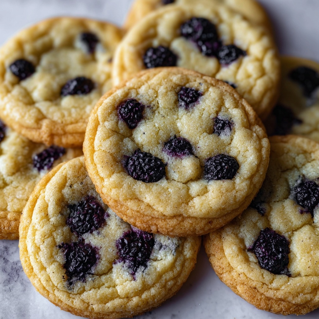 Vegan Lemon Blueberry Cookies Recipe - Recipe Image
