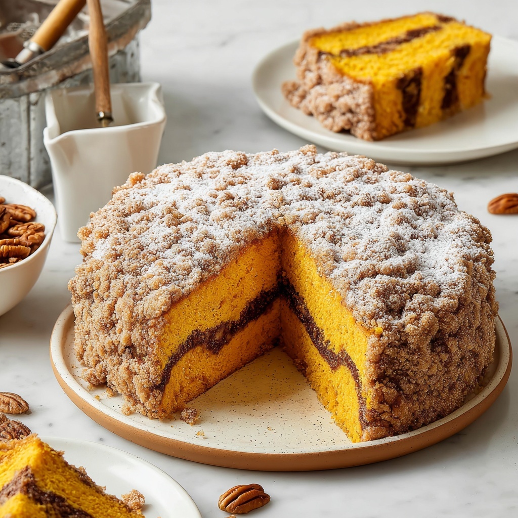 Vegan Sweet Potato Coffee Cake Recipe - Recipe Image