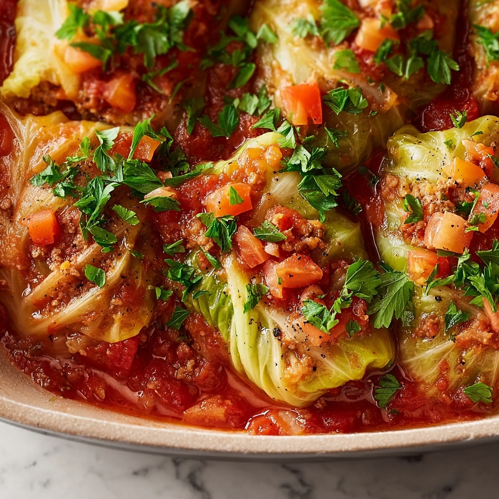 Mediterranean-Style Unstuffed Cabbage Rolls Recipe - Recipe Image