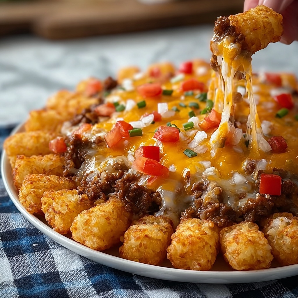 Taco Tater Tot Casserole Recipe - Recipe Image