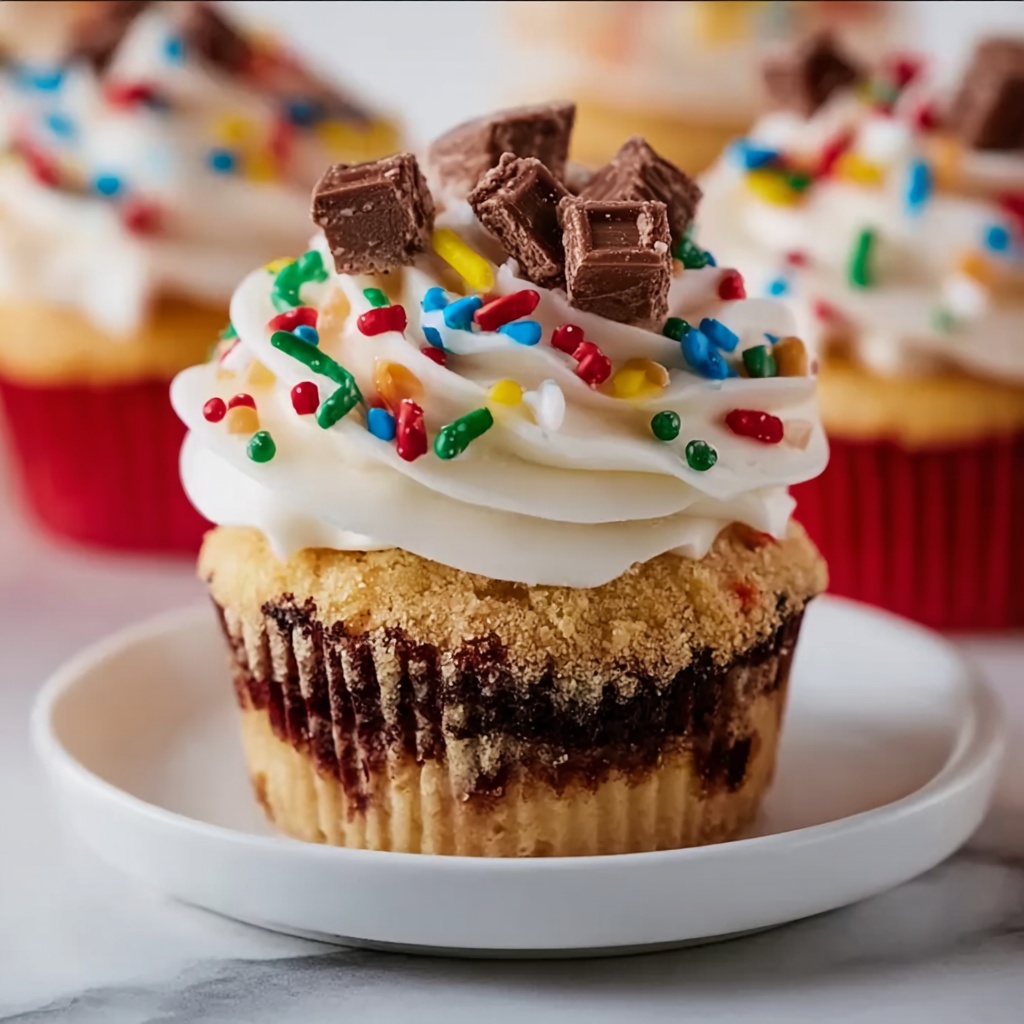 Christmas Light Cupcakes Recipe - Recipe Image