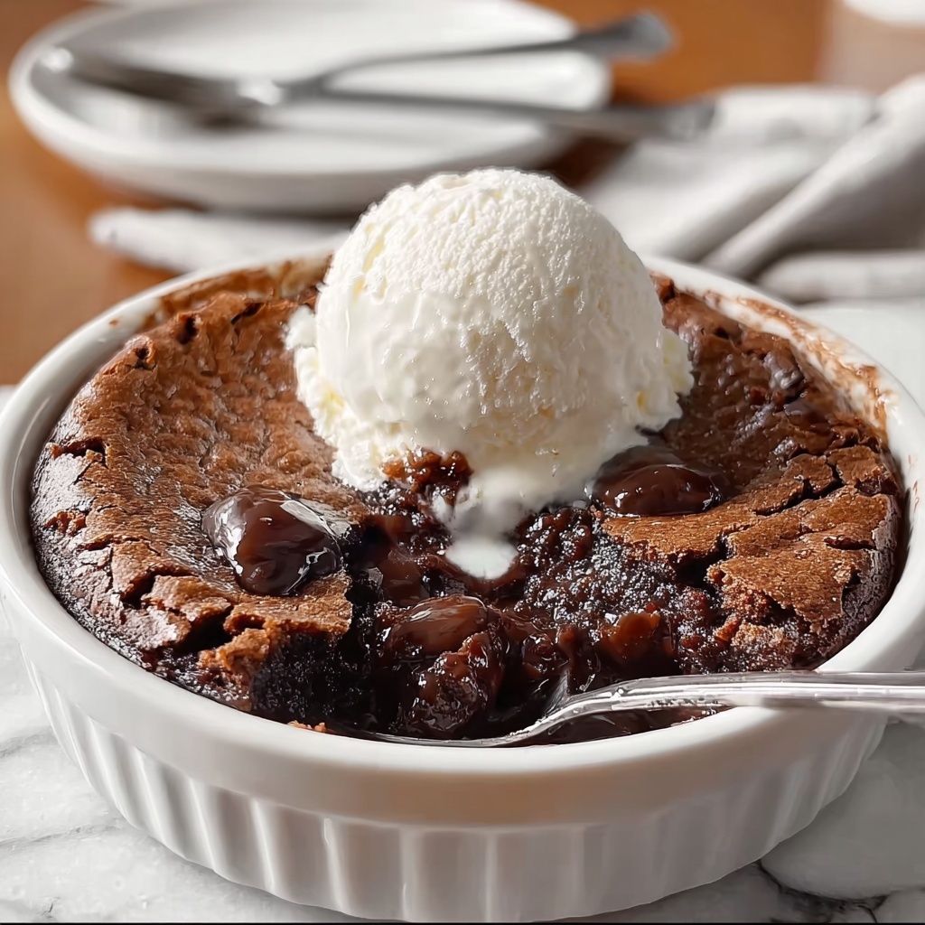 Southern Chocolate Cobbler Recipe - Recipe Image