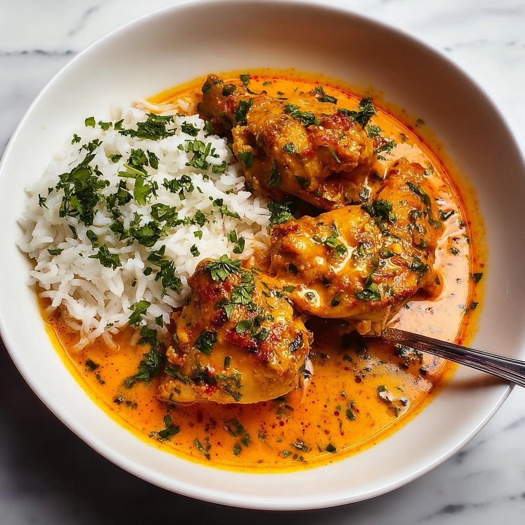 Creamy Butter Chicken with Warm Spices Recipe - Recipe Image