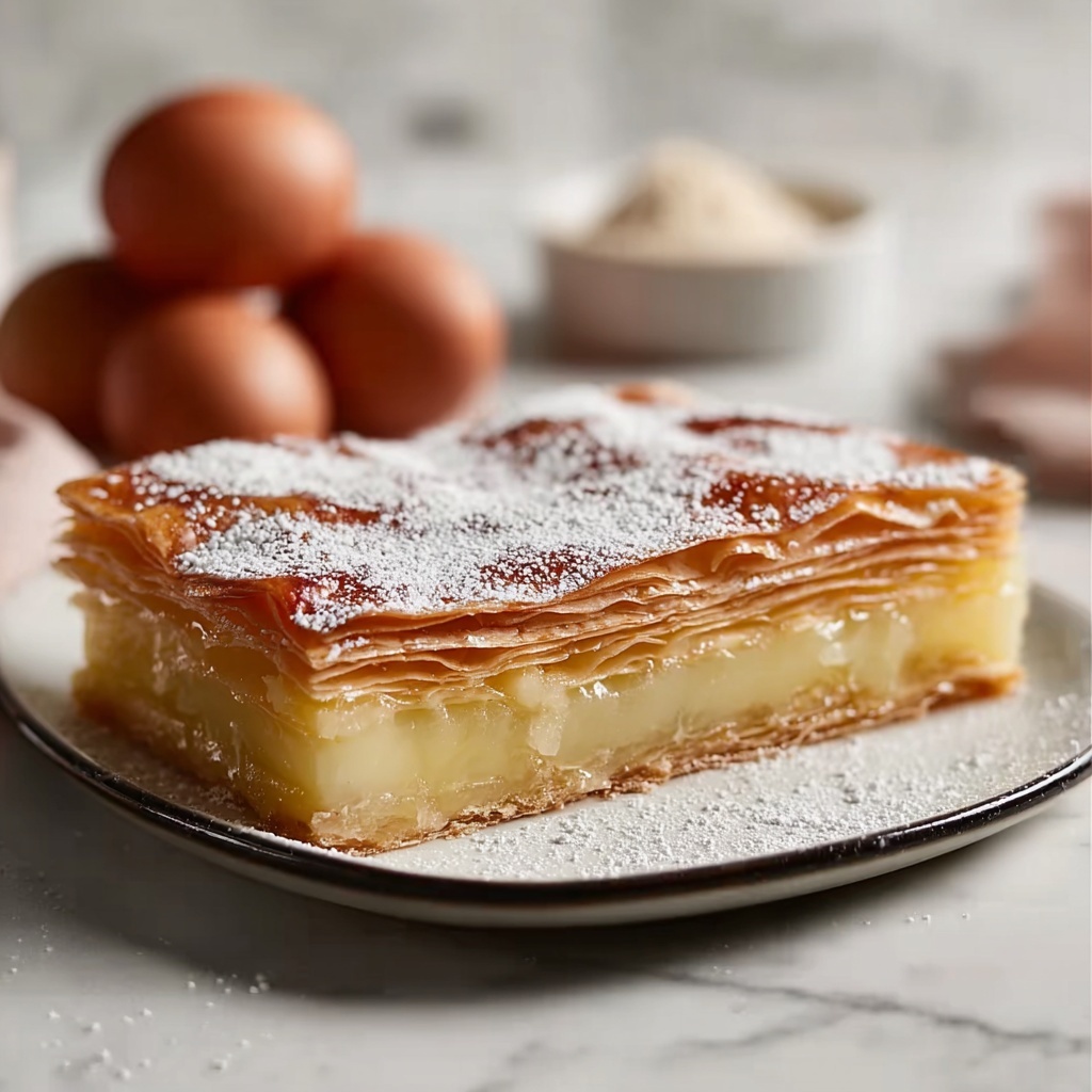 Apple Mille-Feuille with Vanilla Custard and Caramelized Apples Recipe - Recipe Image