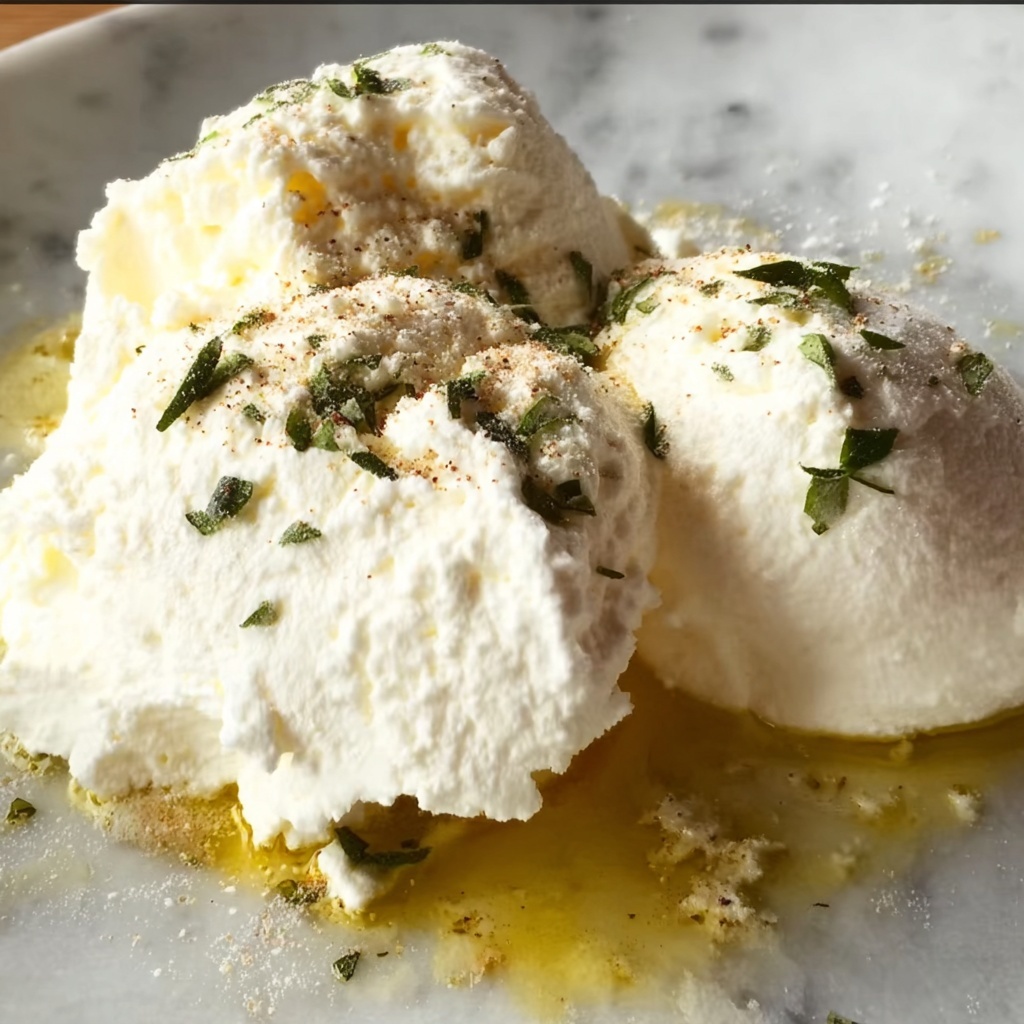 Homemade Italian Ricotta Cheese Recipe - Recipe Image