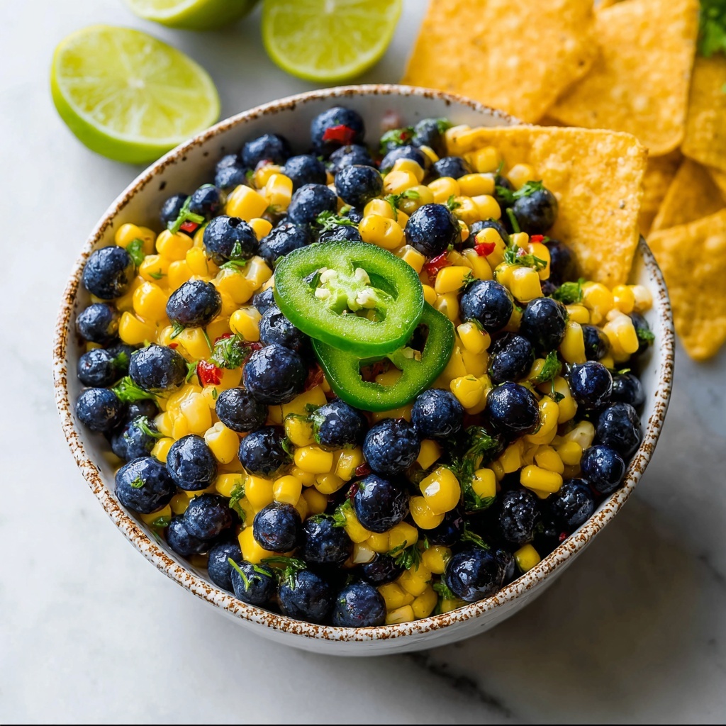 Blueberry Corn Salsa Recipe - Recipe Image