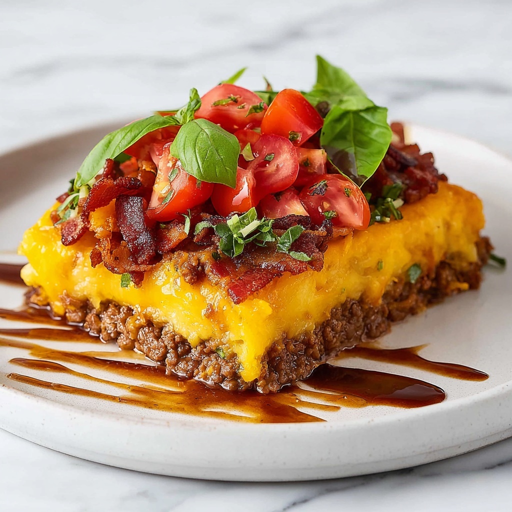 Cheeseburger Pie Recipe - Recipe Image
