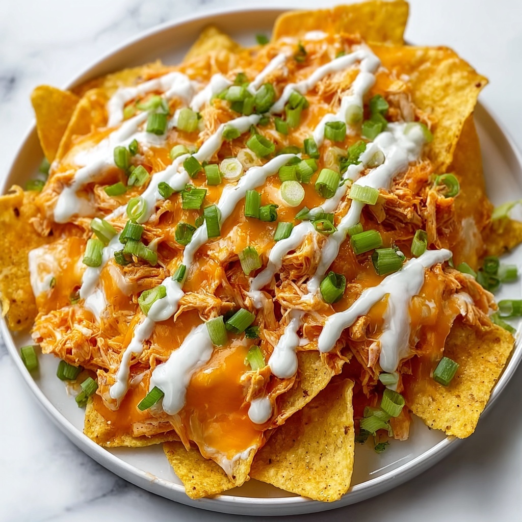 Buffalo Chicken Nachos Recipe - Recipe Image