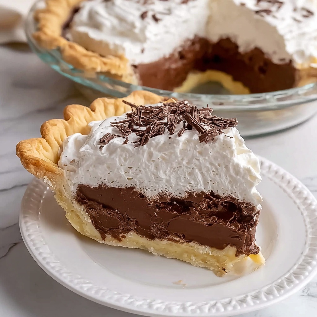Black Bottom Pie Recipe - Recipe Image