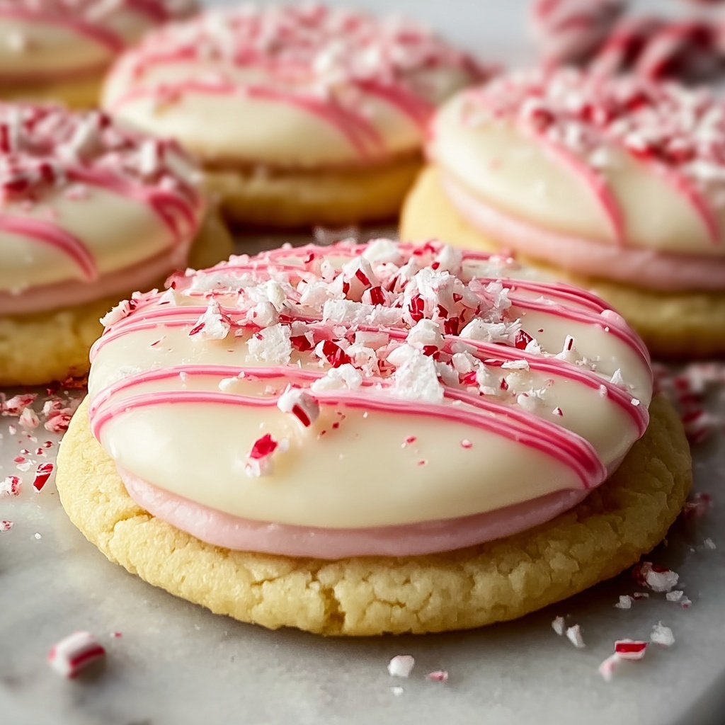Peppermint Cheesecake Cookies Recipe - Recipe Image