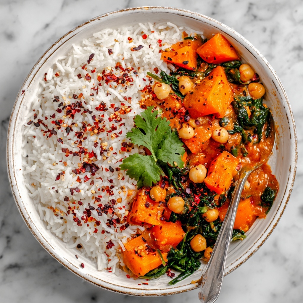 Sweet Potato and Chickpea Curry Recipe - Recipe Image