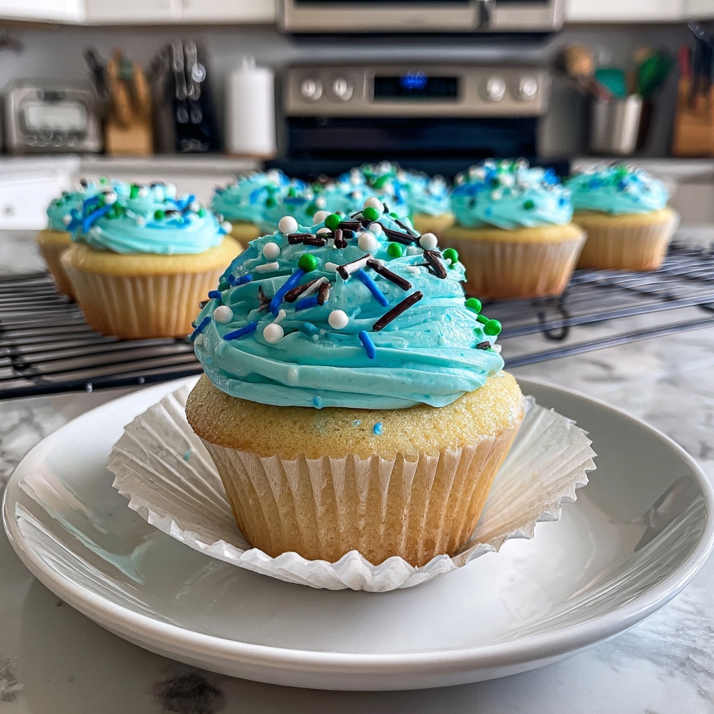 Robin's Egg Cupcakes Recipe - Recipe Image