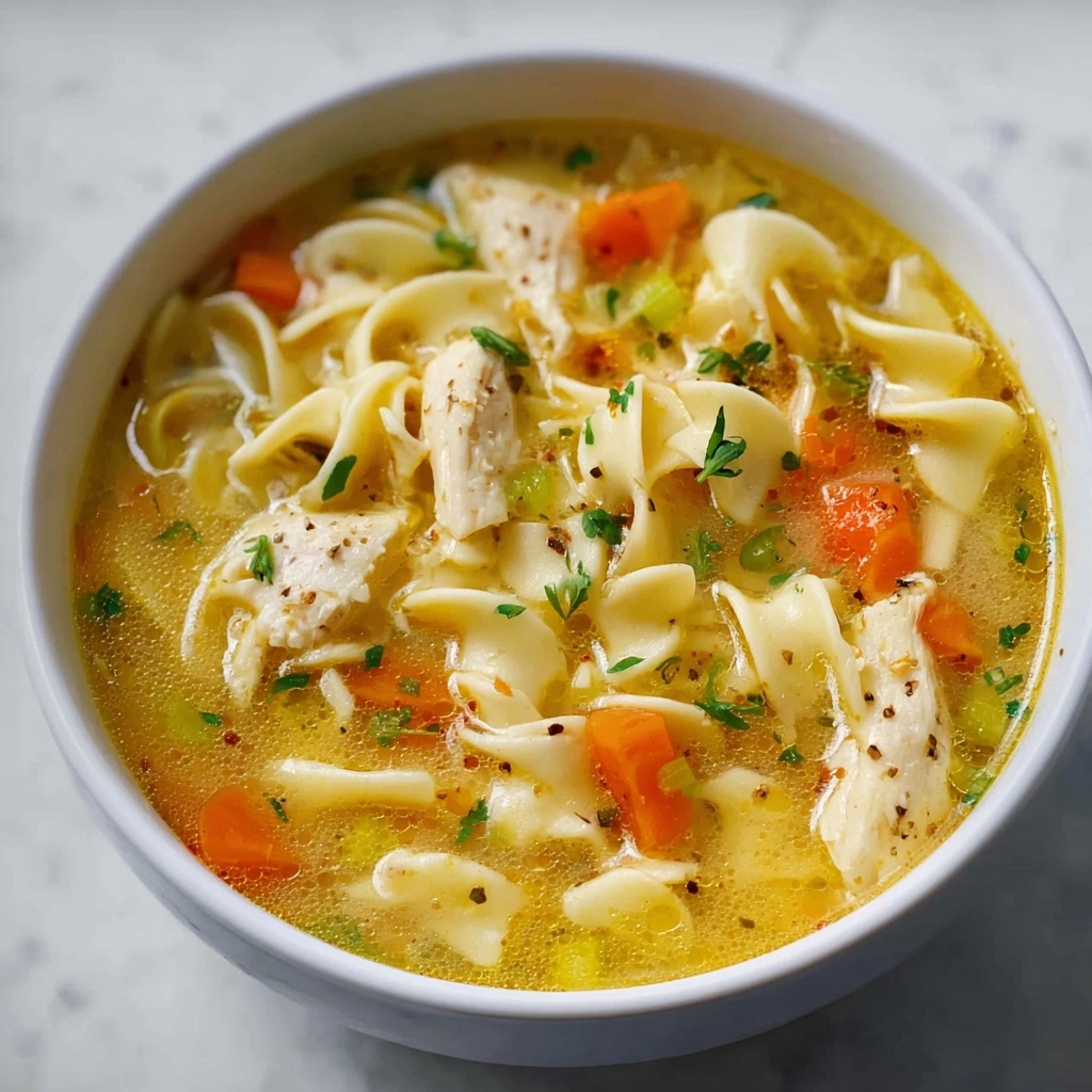 The Best Chicken Noodle Soup Recipe for Pure Comfort Recipe - Recipe Image