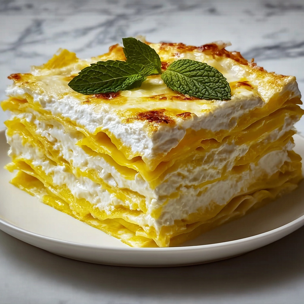 Lemon Lasagna Recipe - Recipe Image