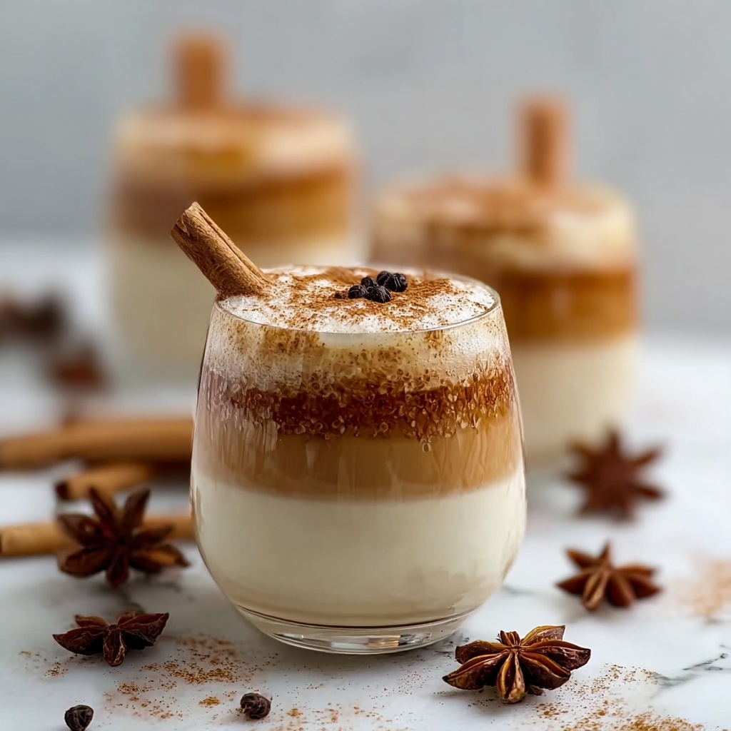 Creamy Vanilla Cinnamon Black Tea Latte Recipe - Recipe Image