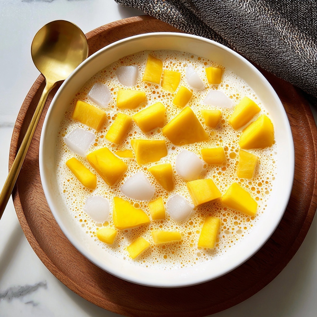 Mango Bango: Creamy Mango and Sago Dessert Recipe - Recipe Image