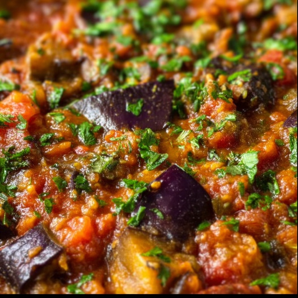 Moroccan Zaalouk Recipe - Recipe Image