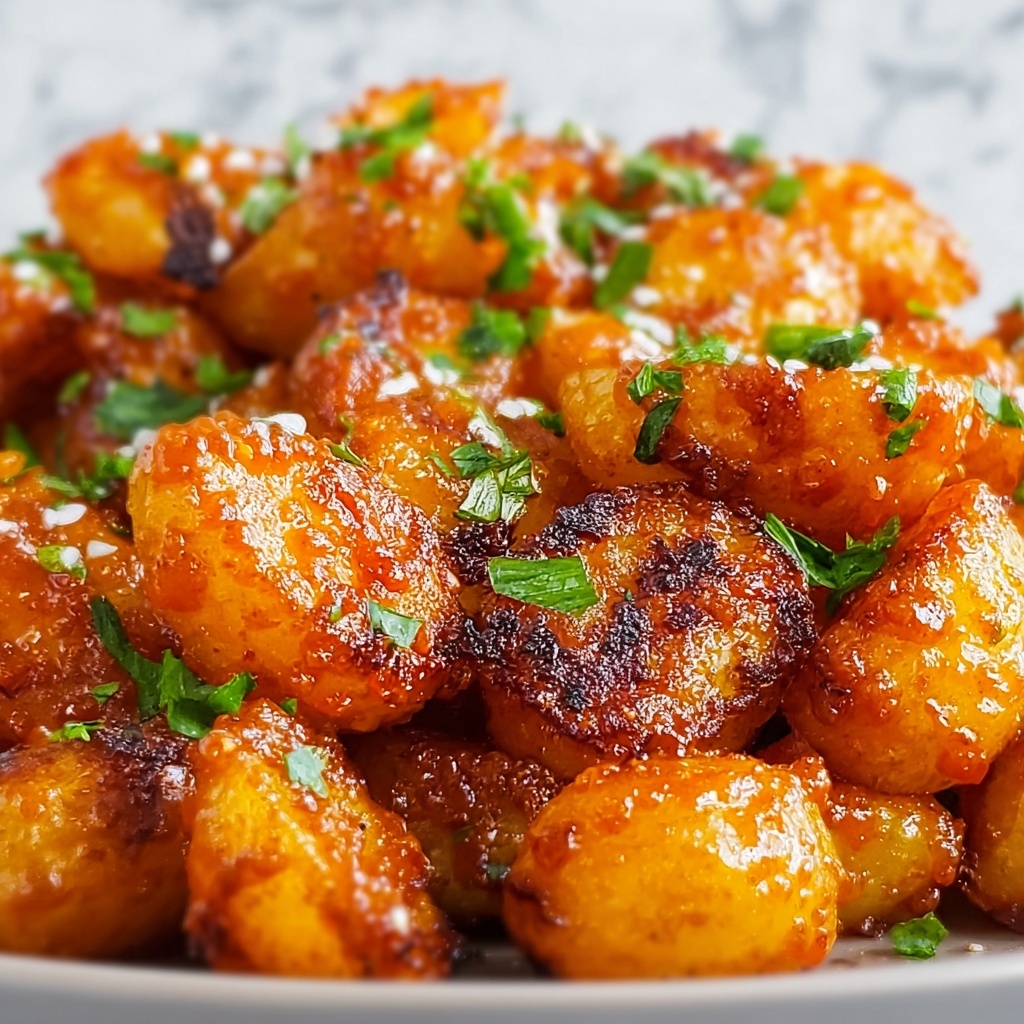 Crispy Gochujang Potato Salad Recipe - Recipe Image
