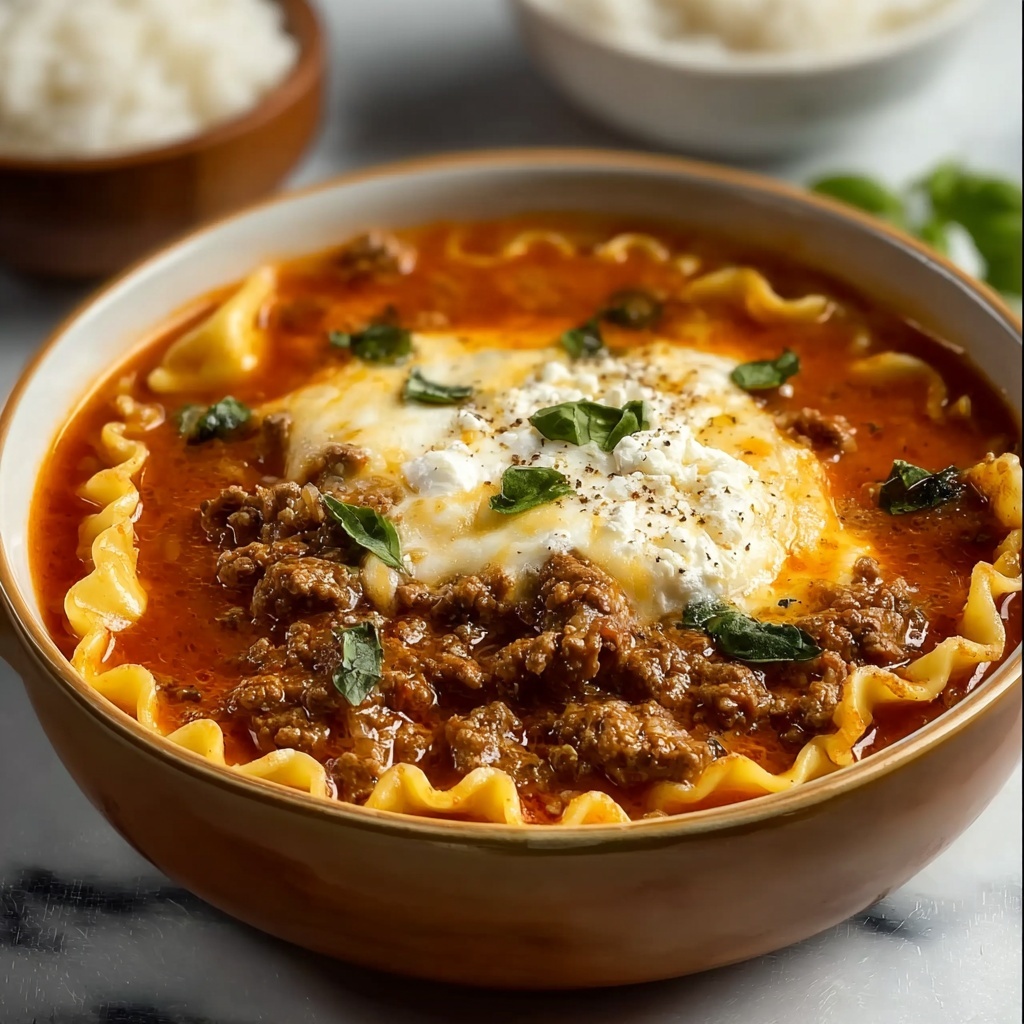 Hearty Lasagna Soup Recipe - Recipe Image