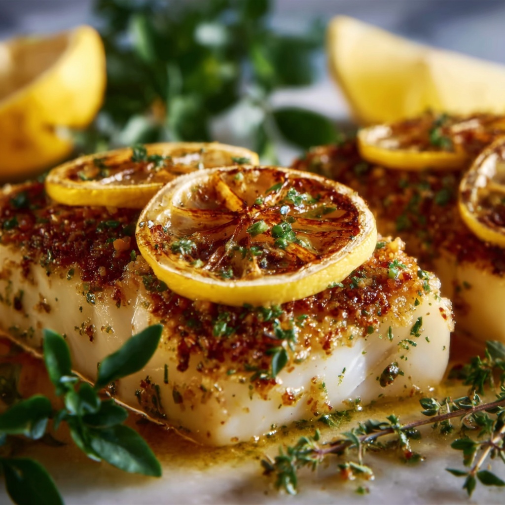 Zesty Lemon Butter Fish Fillet Recipe - Recipe Image