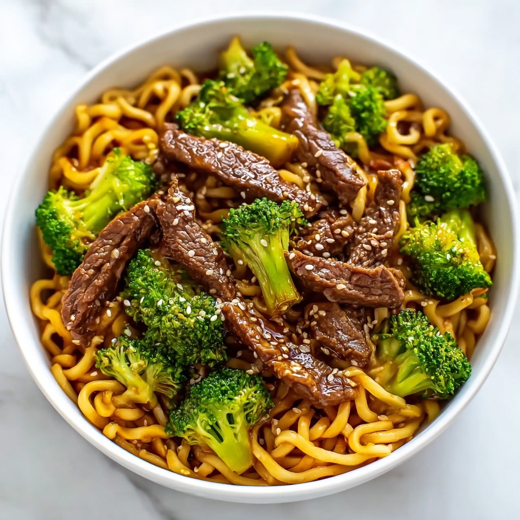 Beef and Broccoli Ramen Stir Fry Recipe - Recipe Image