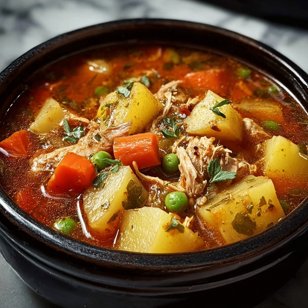 Hearty Chicken and Vegetable Stew Recipe - Recipe Image