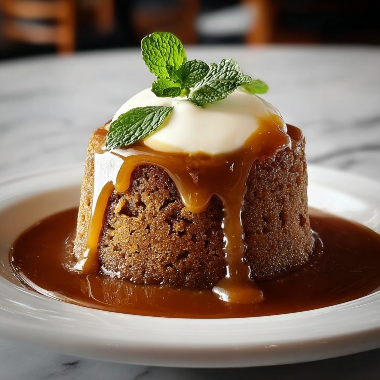 Classic Sticky Toffee Pudding Recipe