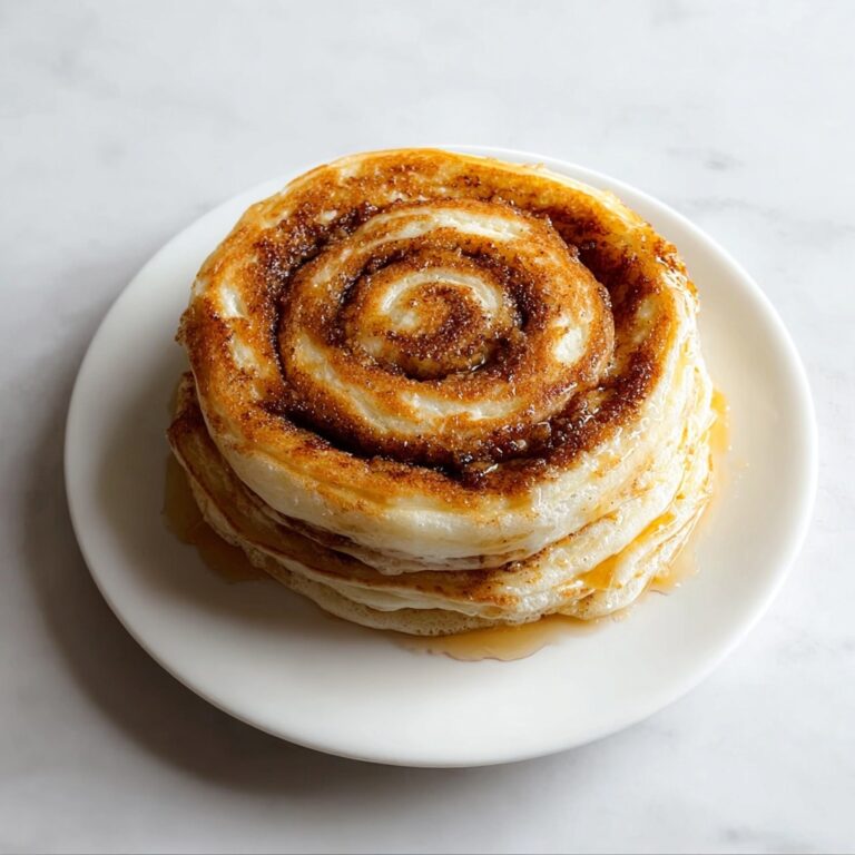 Cinnamon Roll Pancakes Recipe