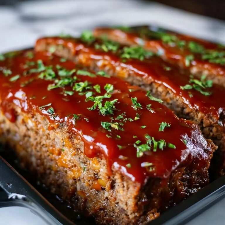 Juicy Turkey Meatloaf with Tangy Glaze Recipe