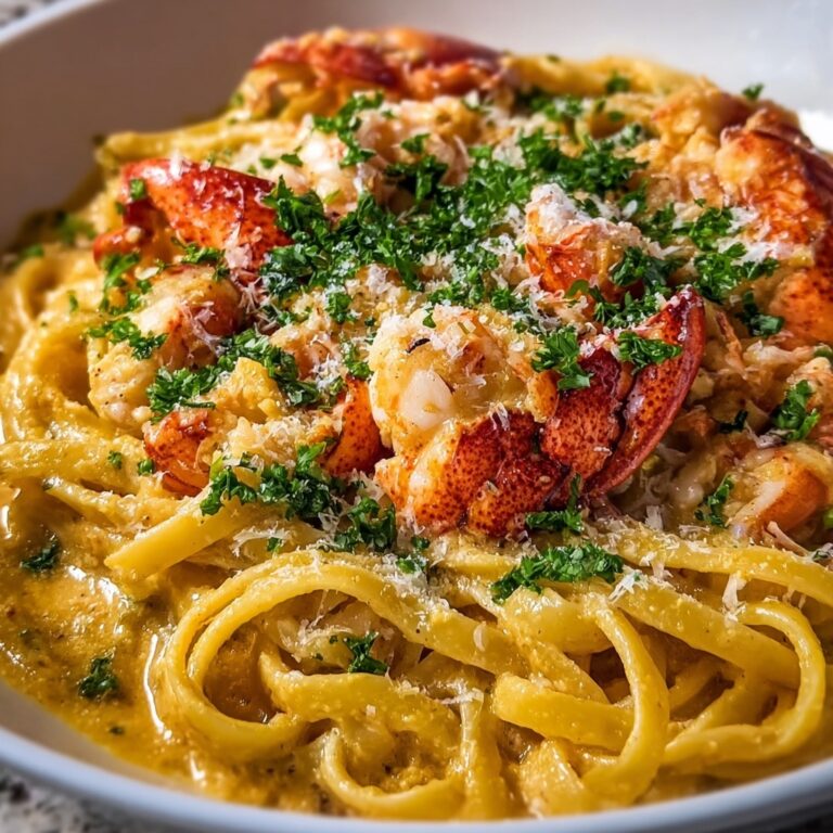 Creamy Spicy Lobster Pasta Recipe