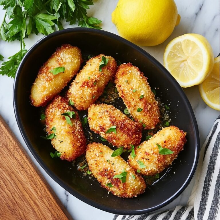 Lemon Garlic Parmesan Chicken Tenders Recipe