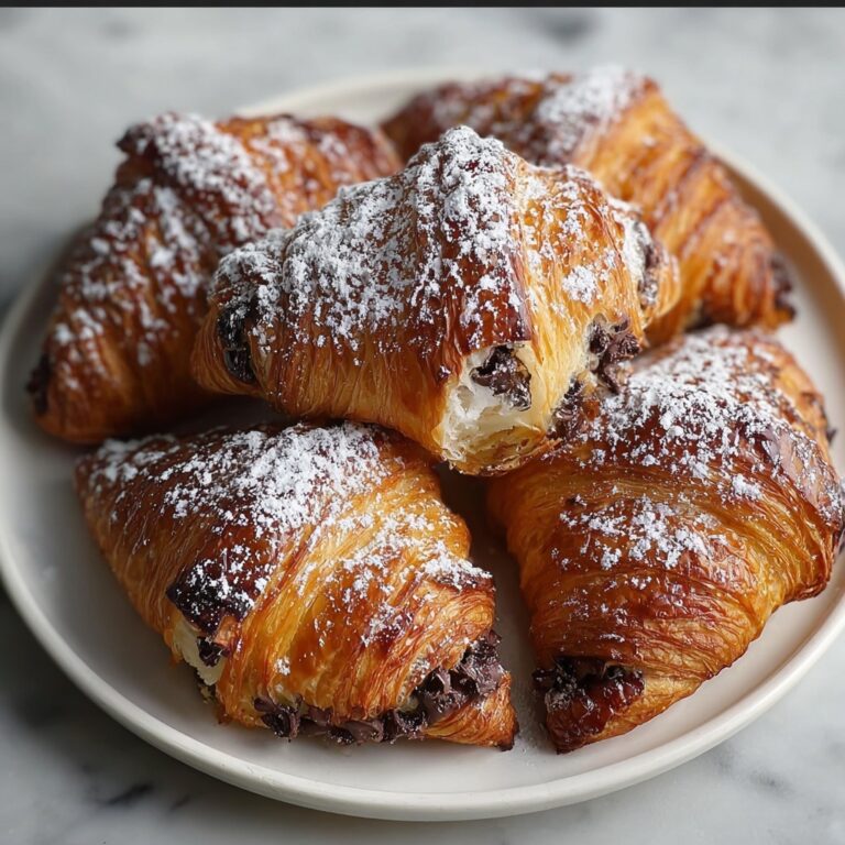 Chocolate Croissant Breakfast Bake Recipe