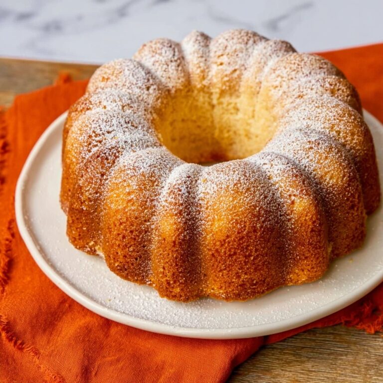 Butter Pecan Pound Cake Recipe