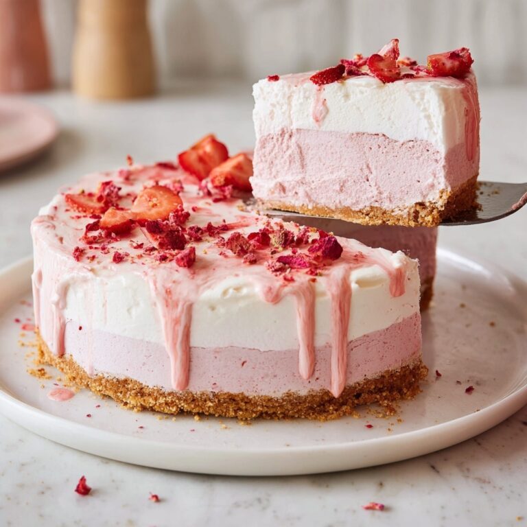 Vegan No Bake Strawberry Cheesecake Recipe