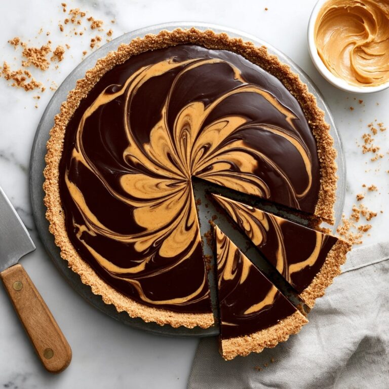 Vegan Chocolate Peanut Butter Tart Recipe