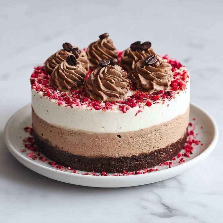 Vegan Mocha Cheesecake (No-Bake) Recipe