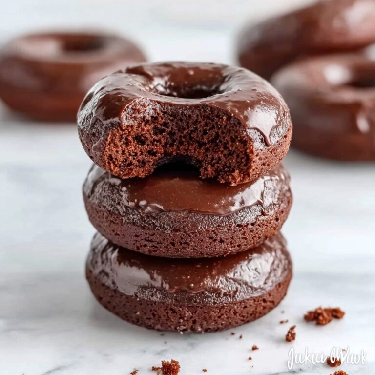 Chocolate Old Fashioned Doughnuts with Mocha Glaze Recipe