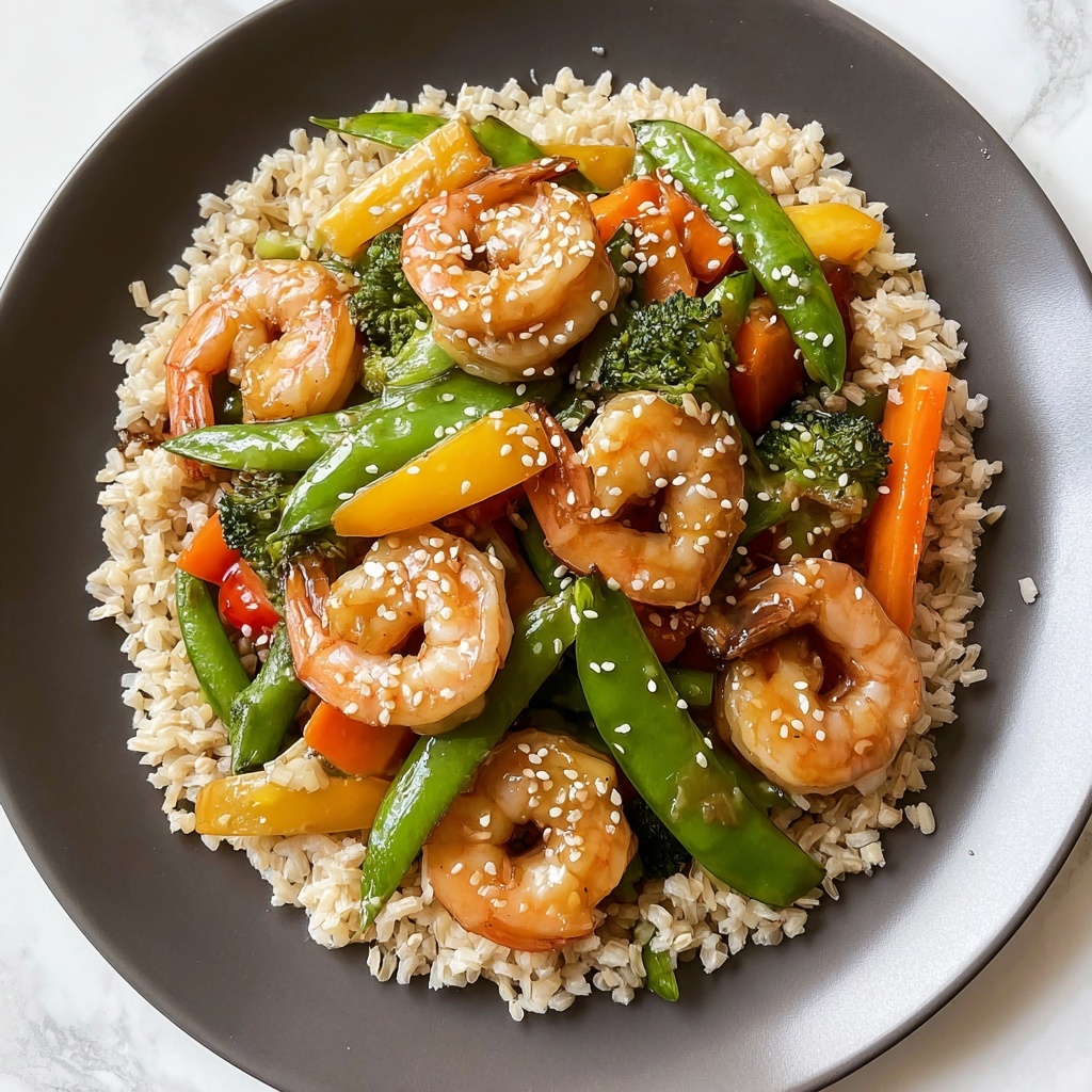 Healthy Stir-Fry Shrimp Recipe - Recipe Image